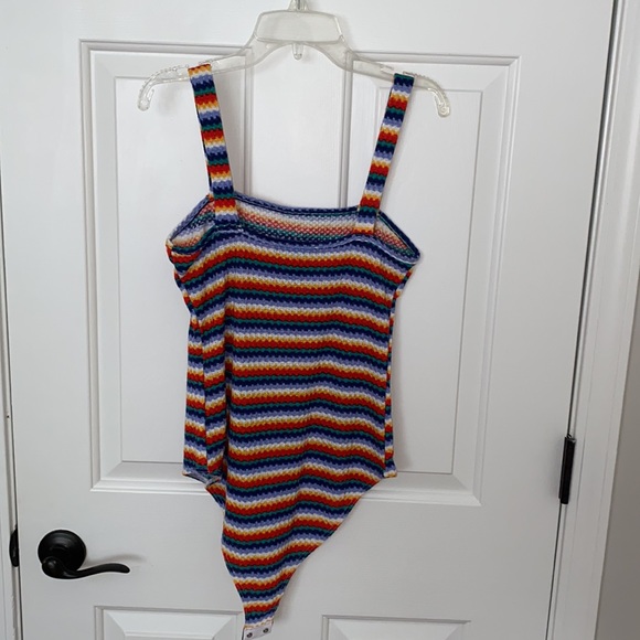 Rainbow sleeveless bodysuit - Picture 2 of 2